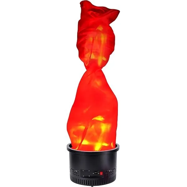 Fake Fire Flame 4.9ft LED Flame Lamp Stage Lights for Restaurants Halloween Bonfire Party