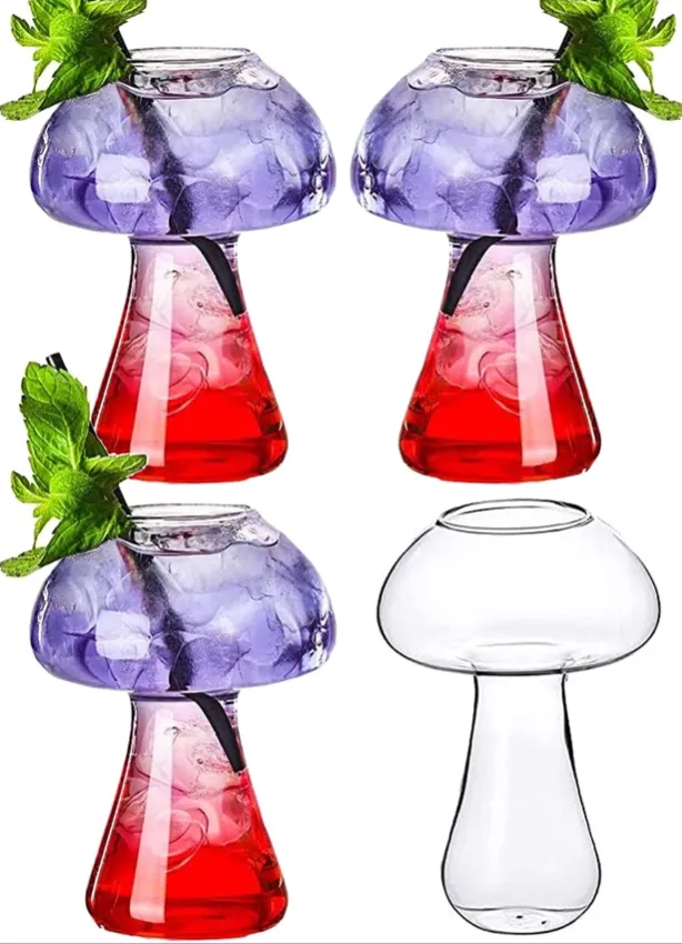 Mushroom Glasses 