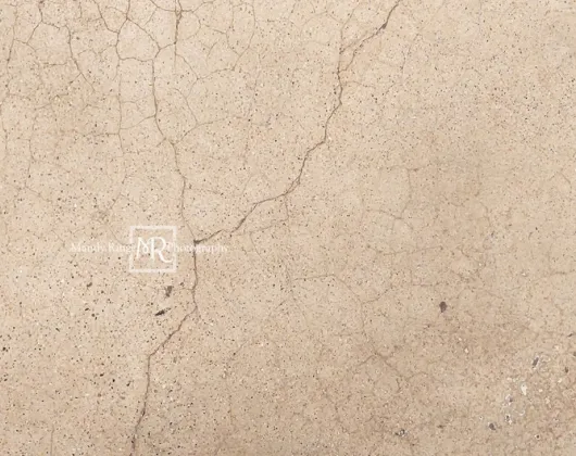 Worn Cracked Terrazzo Rubber Floor Mat