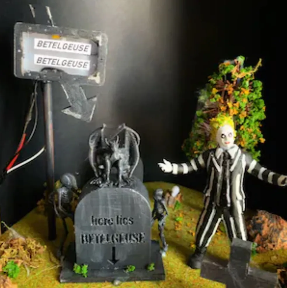  Beetlejuice-Diorama