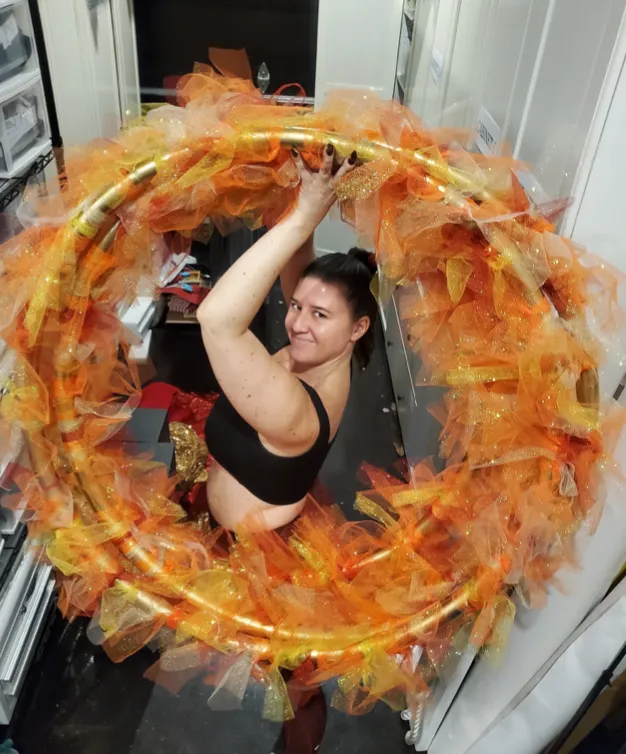 Fire Hula Hoop