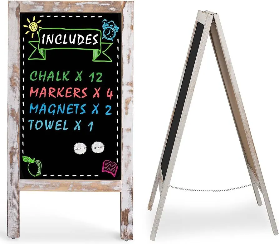 A-Frame Chalkboard Sandwich Sign