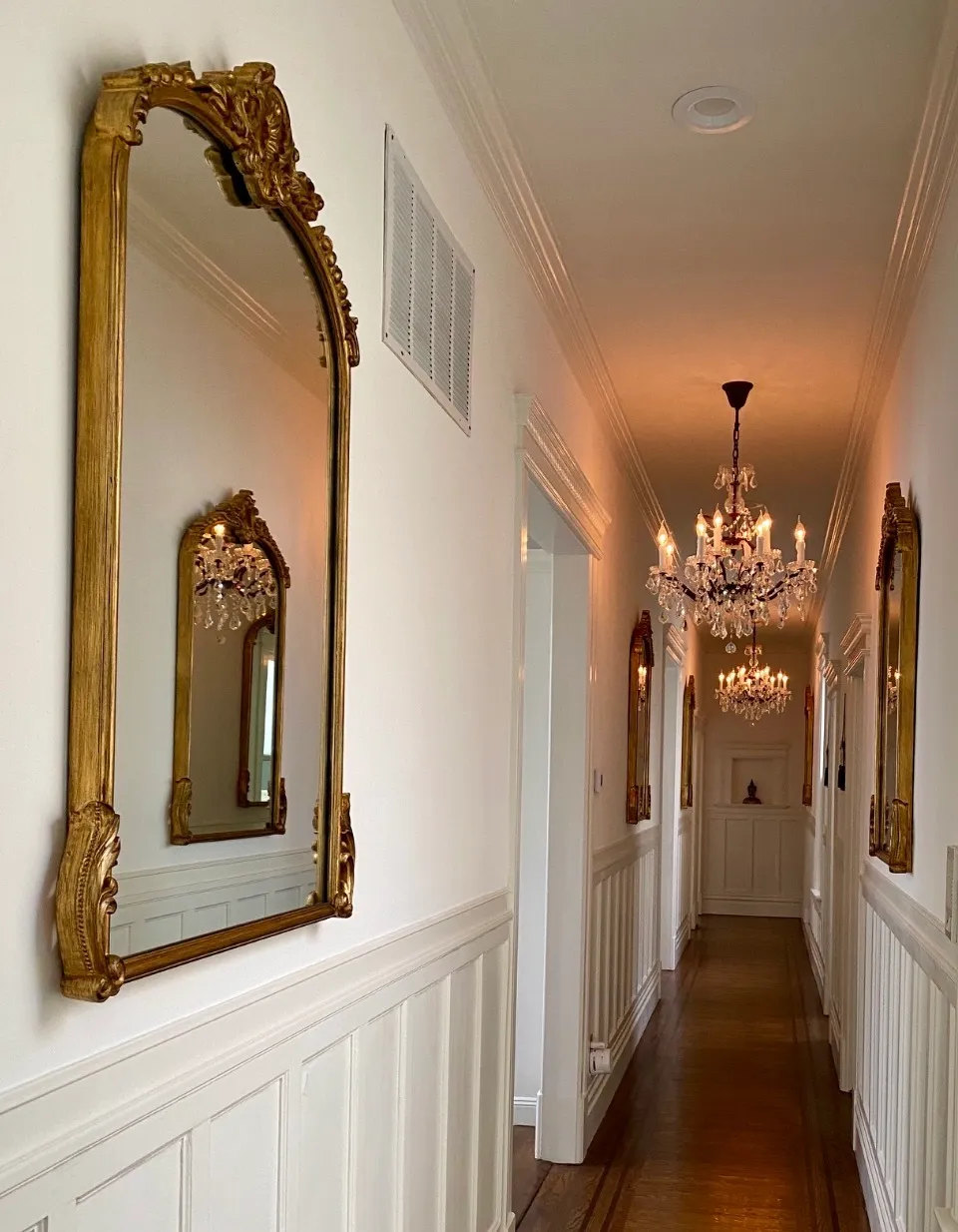 Gold Ornate Mirrors (Restoration Hardware) 