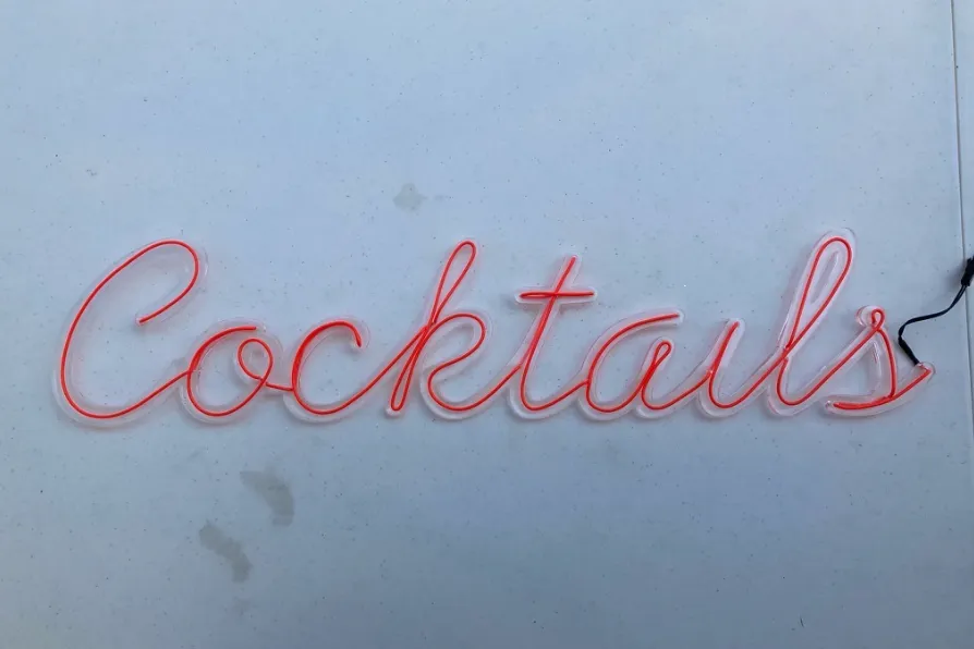 Electric Cocktail Sign