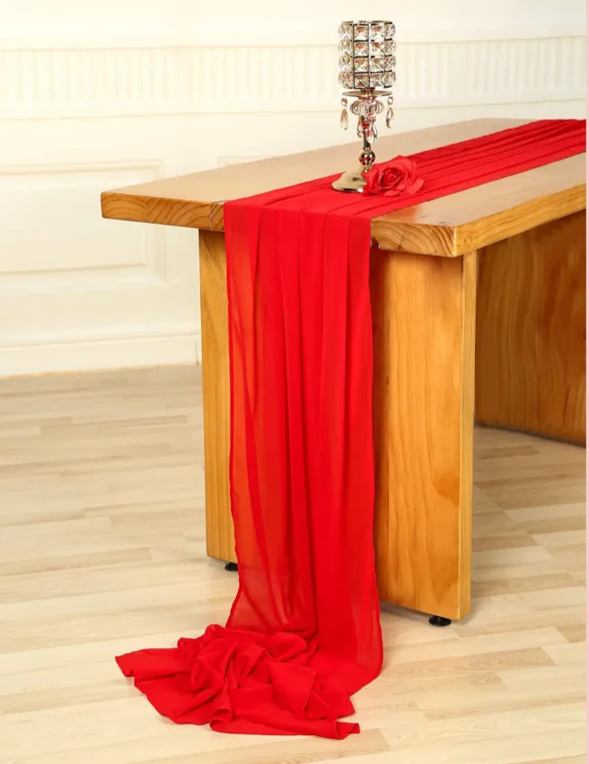 Table Runner, Red