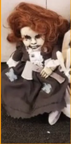 Creepy Red Headed Doll 