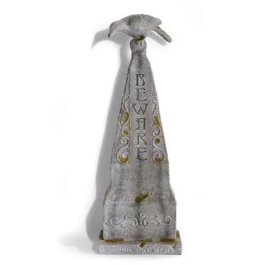 "Beware" with Raven Tombstone