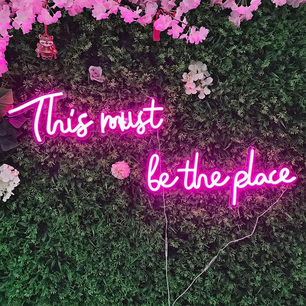 This Must be the Place Neon Sign 