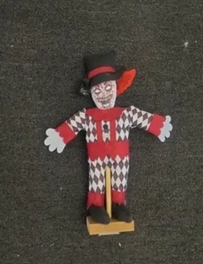 Laughing Clown On Stand