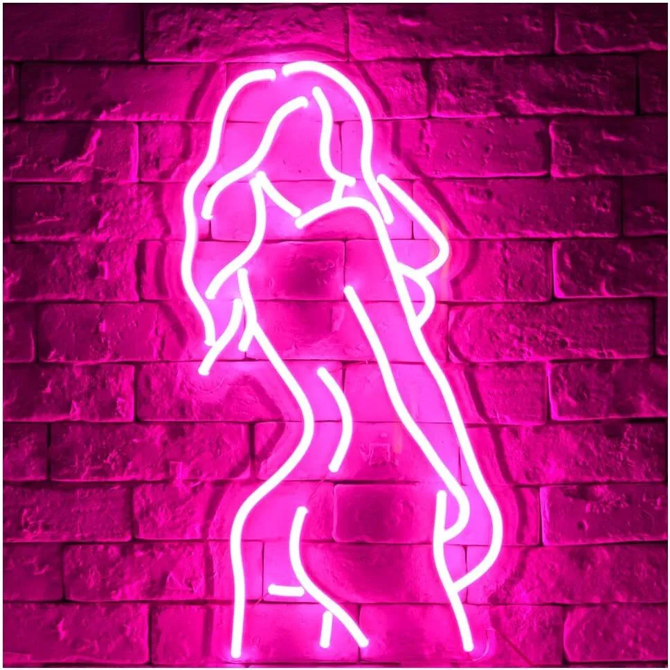 Goddess Sexy Lady Back LED Neon Sign Lights
