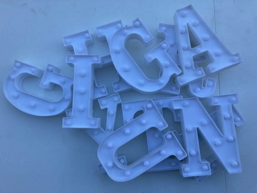 Individual Lettering