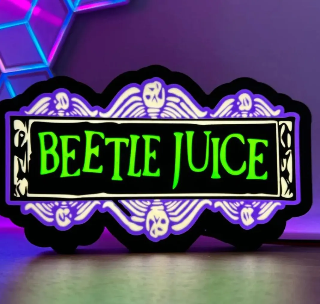 Beetlejuice Light Box