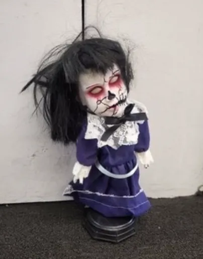 Creepy Red Eyes Demon