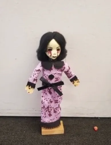 Creepy Bloody Eyes Demon