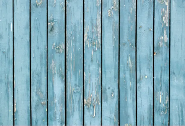  Blue Wooden Floor Mat
