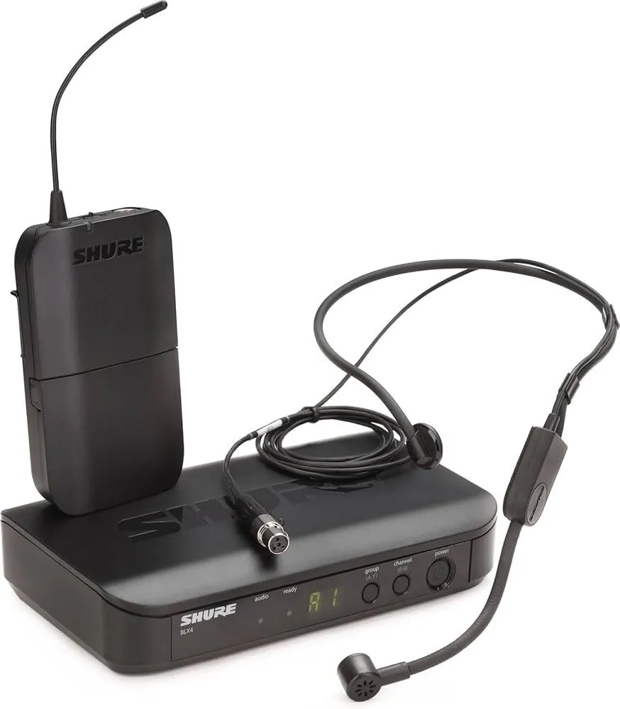 Micrófono de Diadema Inalámbrico Shure BLX