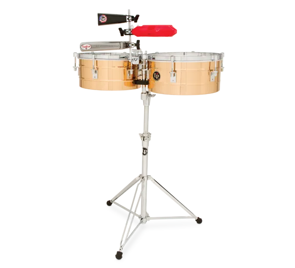 Timbales LP Tito Puente 14" y 15" (bronce)