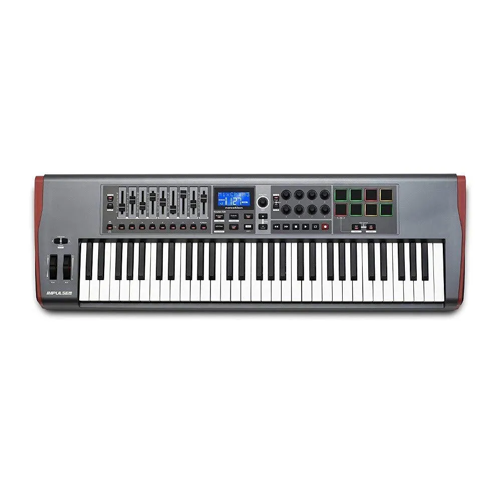 Controlador MIDI Novation Impulse 61