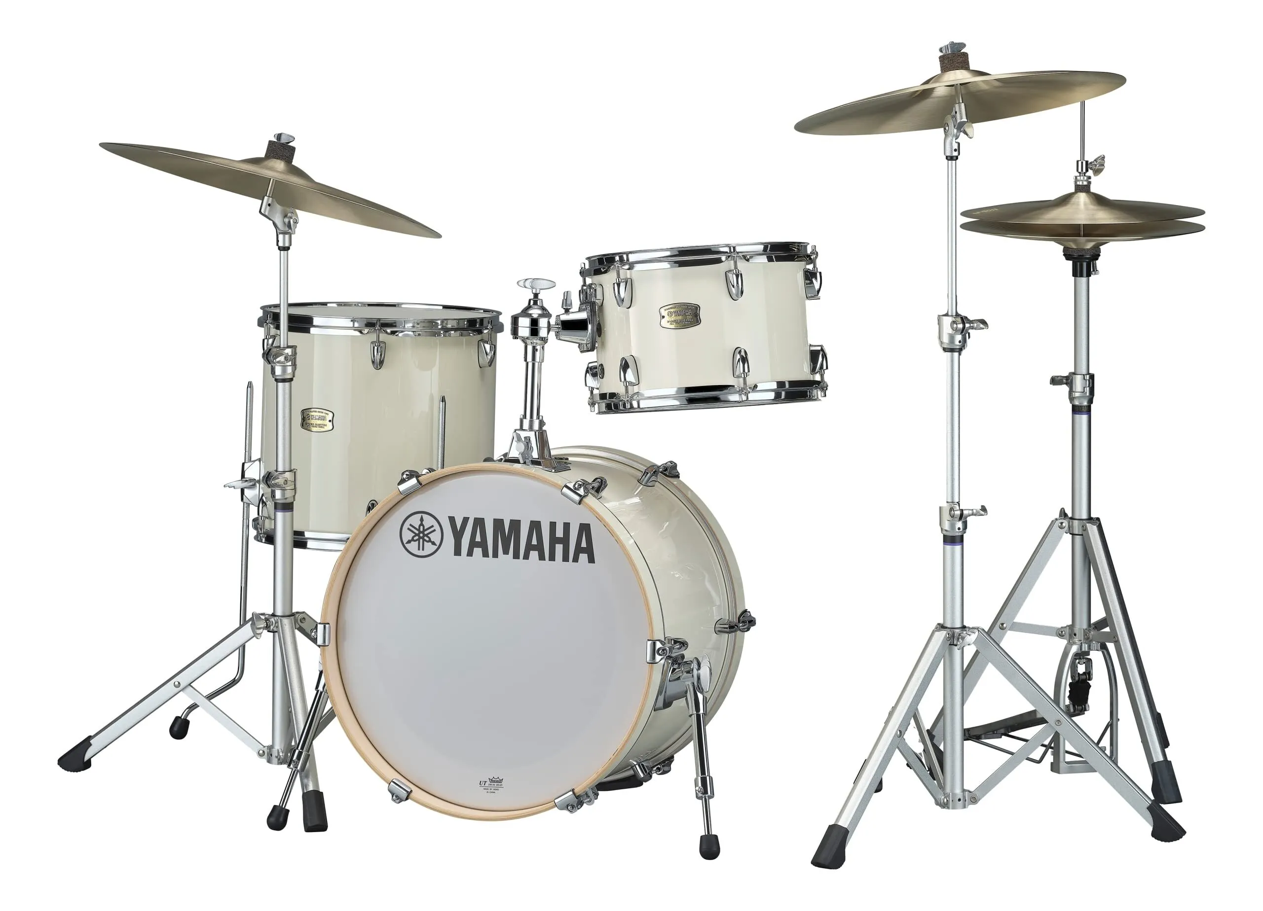 Batería Yamaha Stage Custom "Jazz" — Blanca (sin platos)