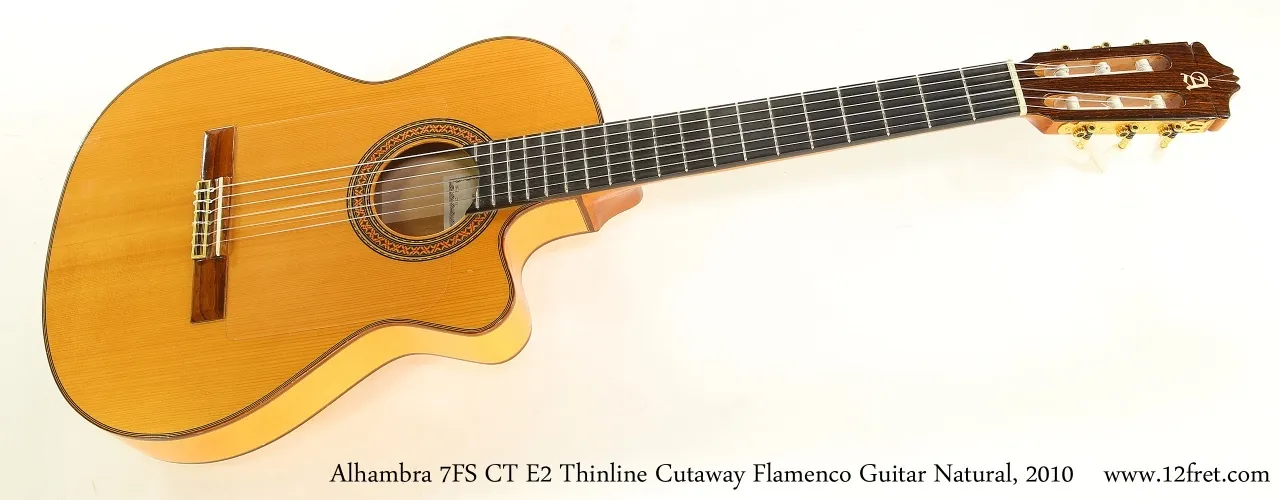 Alhambra 7 Fs CTW E2 Guitarra Flamenca Electrificada