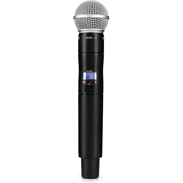 Transmisor de Mano Shure QLXD2 con Cápsula SM58 (banda G51)