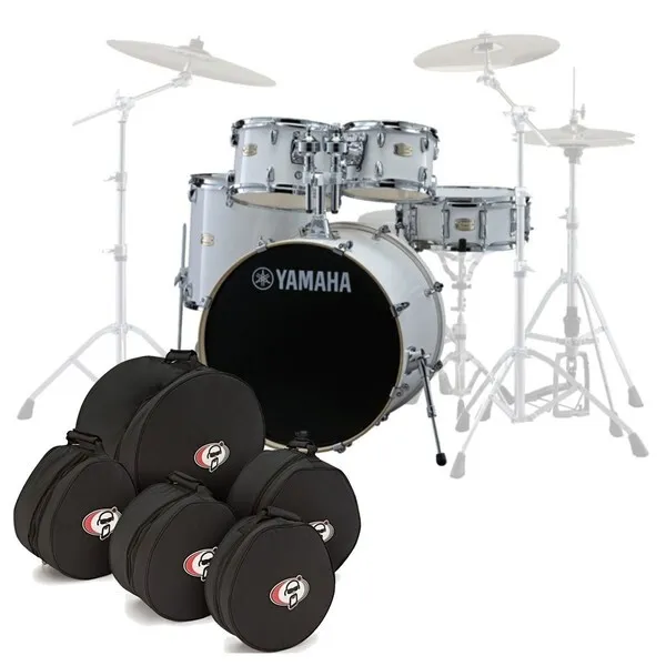 Batería Yamaha Stage Custom White 20" Blues/Indie