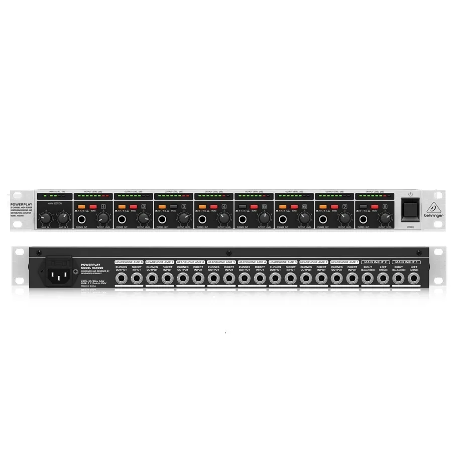 Amplificador de Auriculares Behringer HA8000 V2