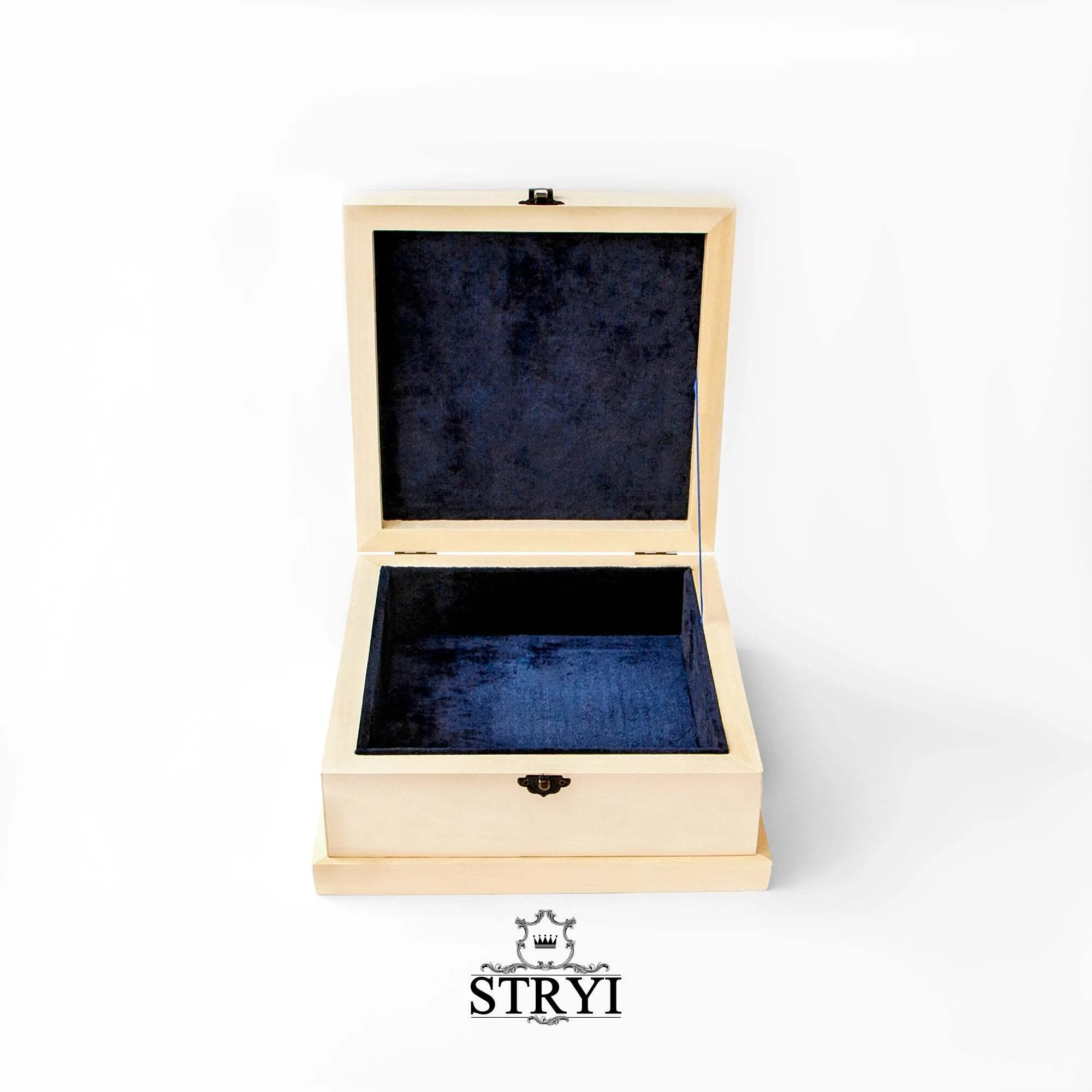 Caja madera accesorios Panalla Led