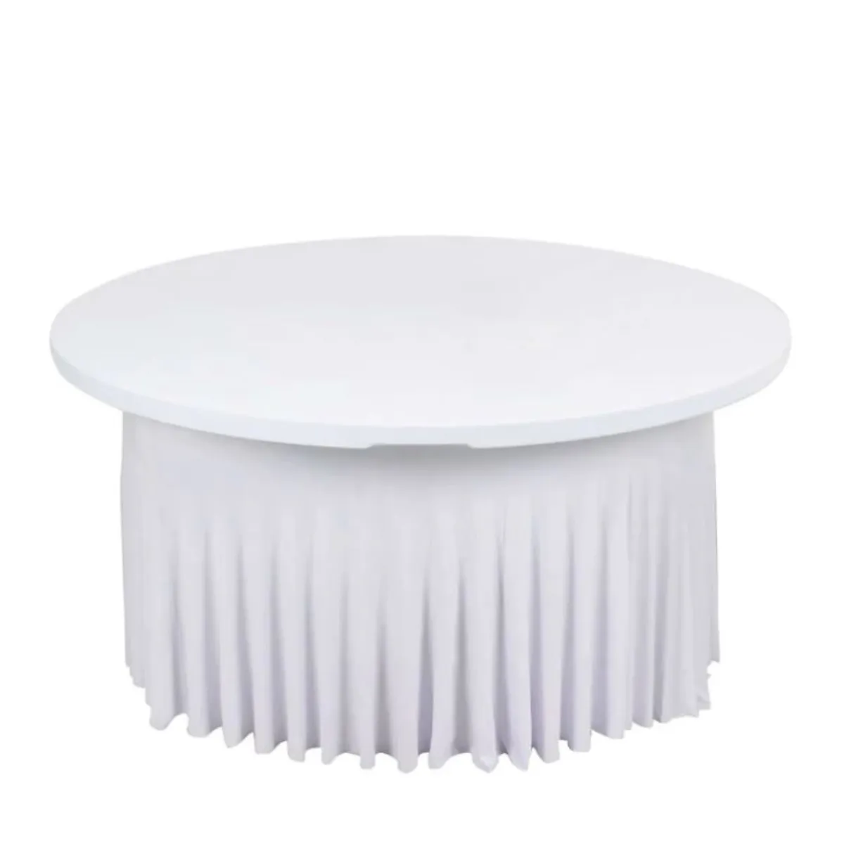 120" Spandex Wavy Table Cover