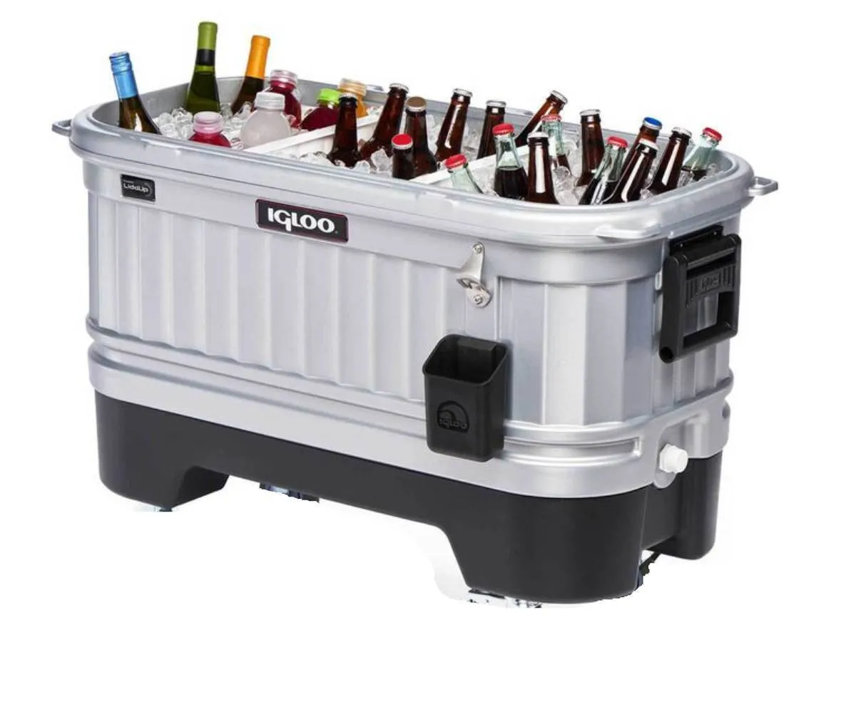125 Qt Party Bar Cooler (Holds 158 Cans)