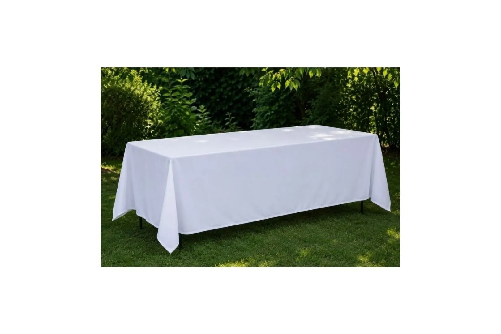 White tablecloth Elegant