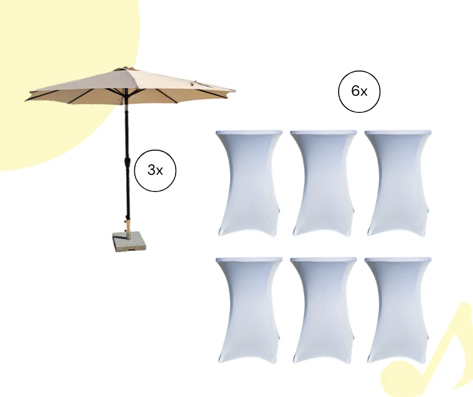 Paquete de mesa de cóctel Premium