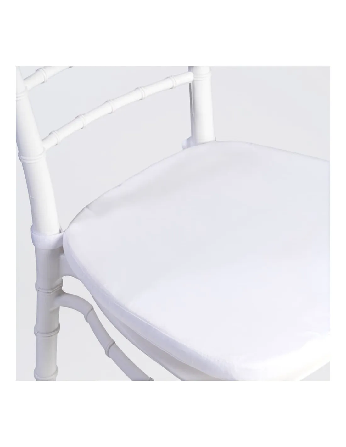 Cushion chair Tiffany white
