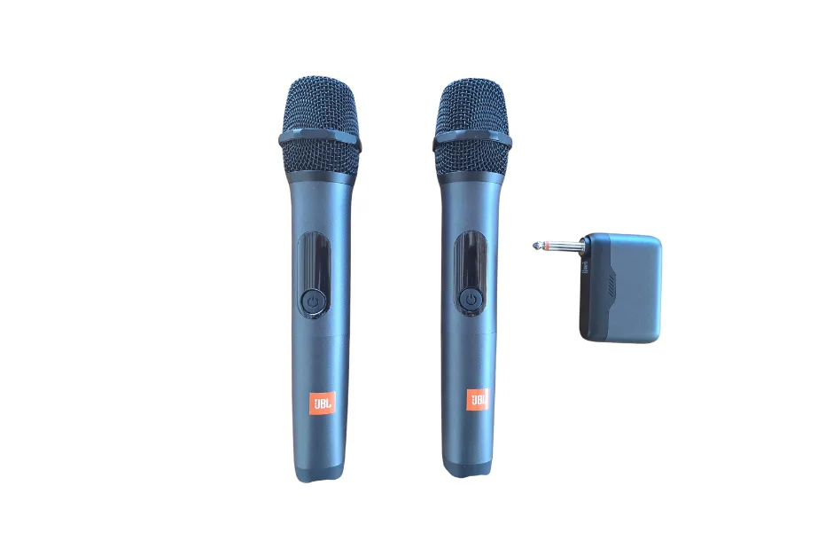Dúo de micrófonos JBL