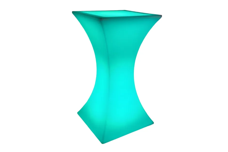 Mesa de cóctel LED