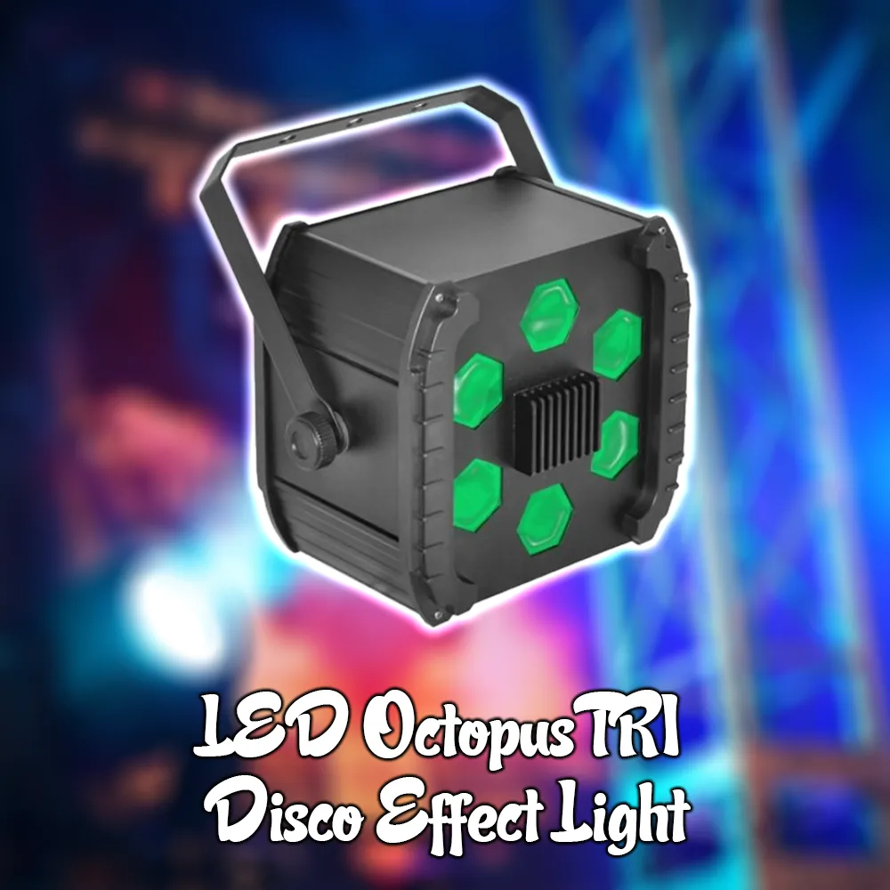 LED OctopusTRI Disco Effect Light