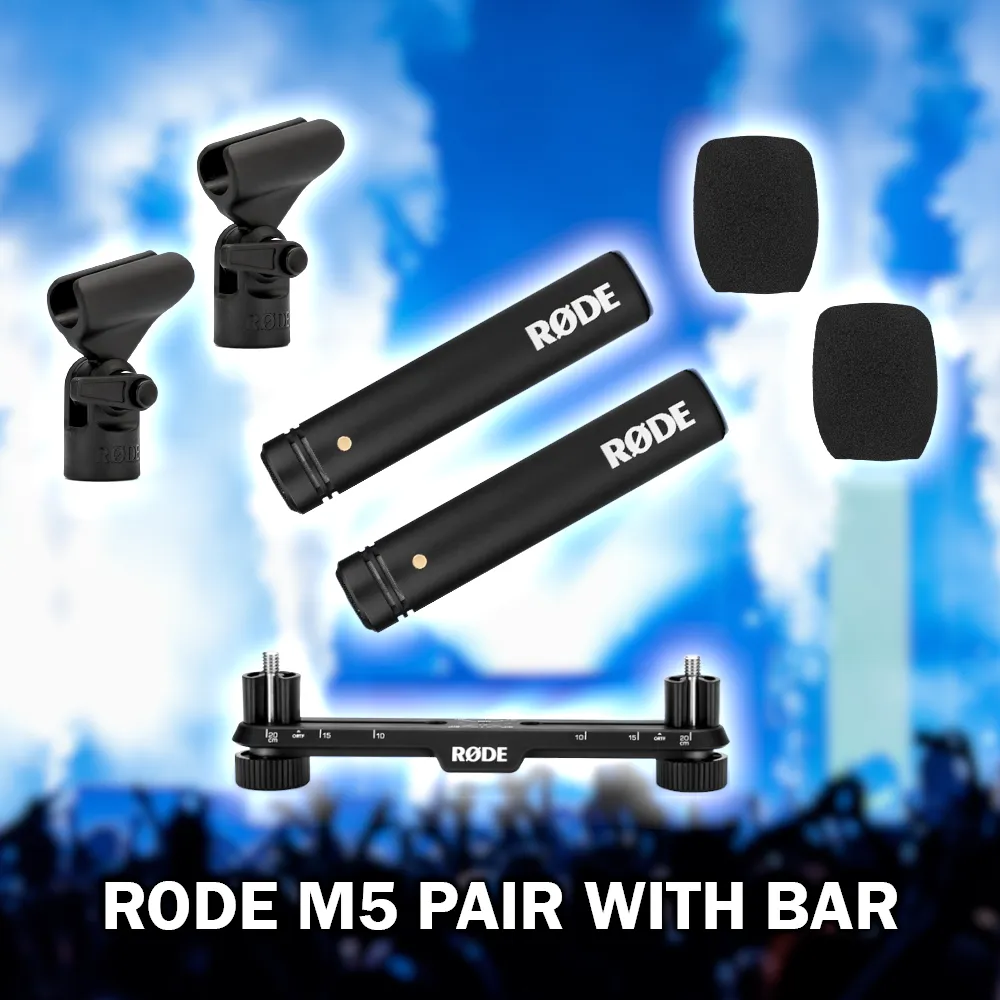 Rode M5 Condensers (Pair)