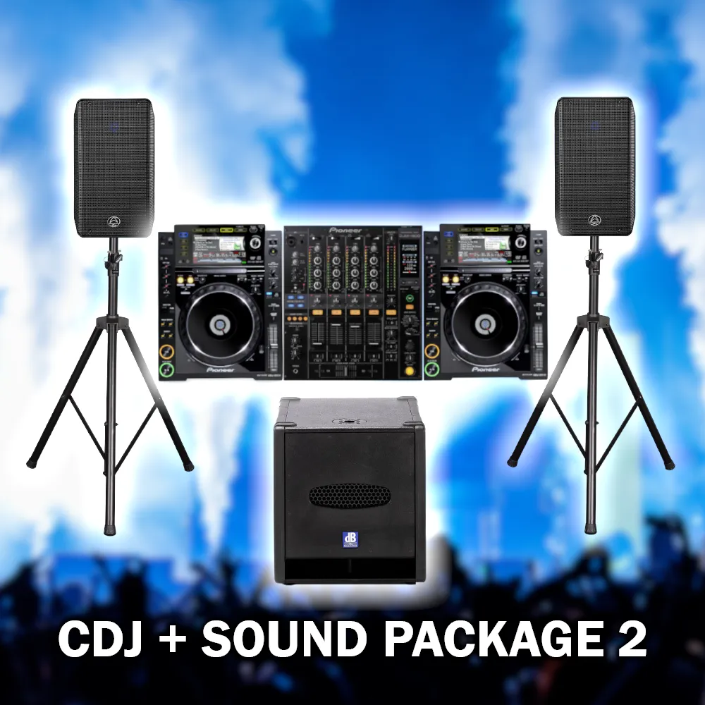 CDJ with Mega Deck & Sound Package 2