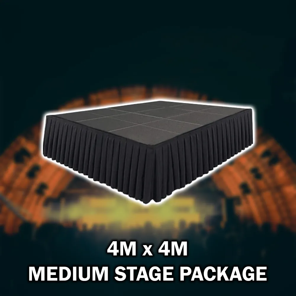 4m x 4m Medium Size Stage Package