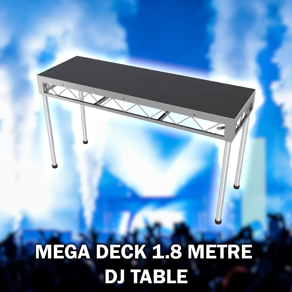  DJ Table 1.8 Metre Hire
