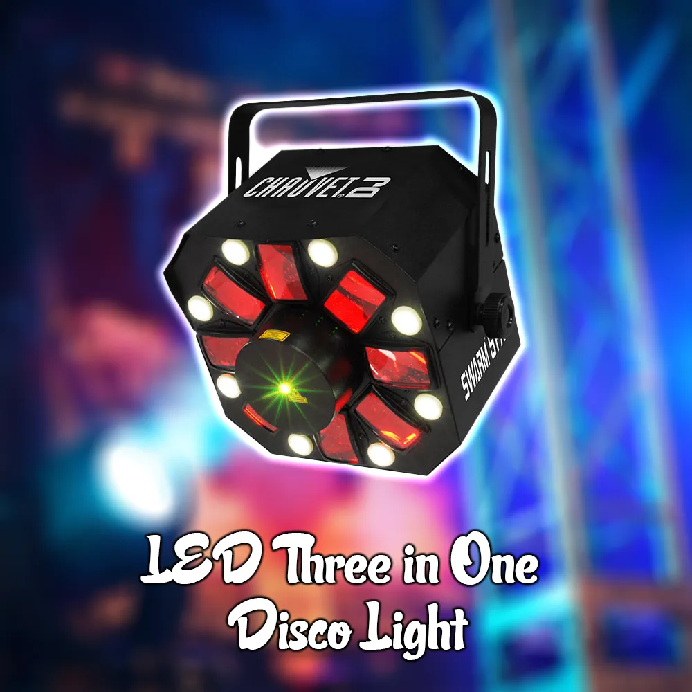 LED Swarm Three in One Disco Light