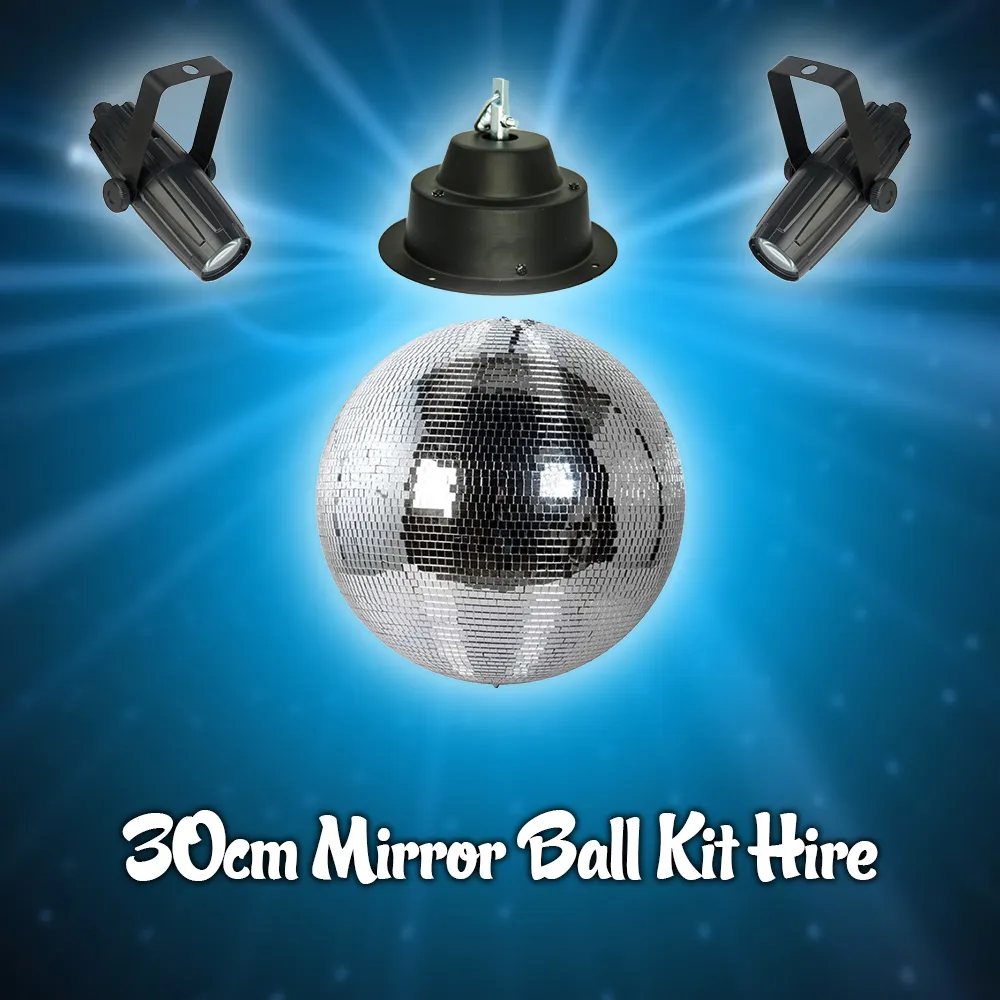 30cm Mirror Ball Kit