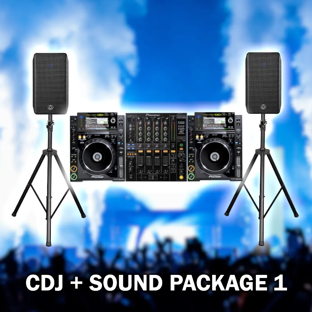 CDJ with Mega Deck & Sound Package 1