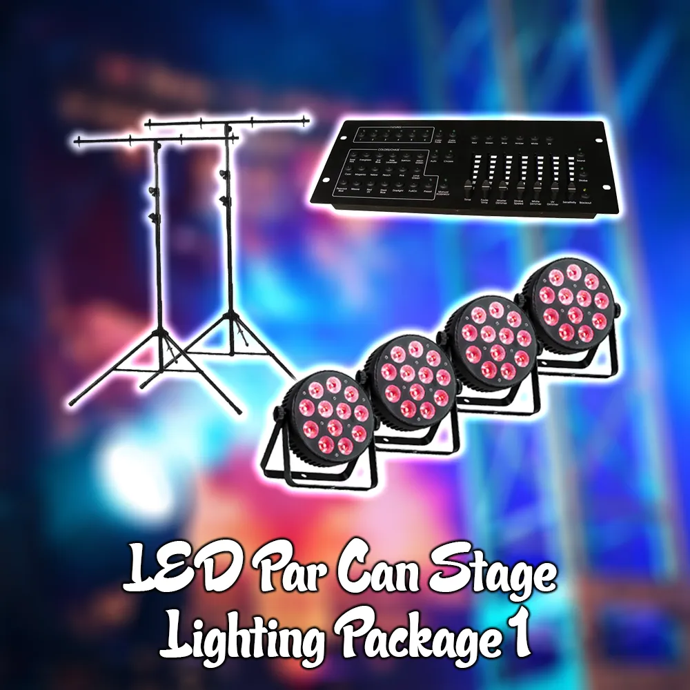 LED Par Can Stage Lighting Package 1