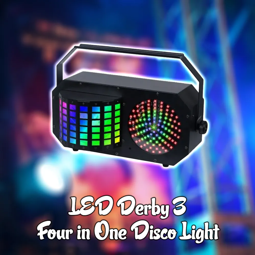 Derby 3 (LED Four in One Disco Light)
