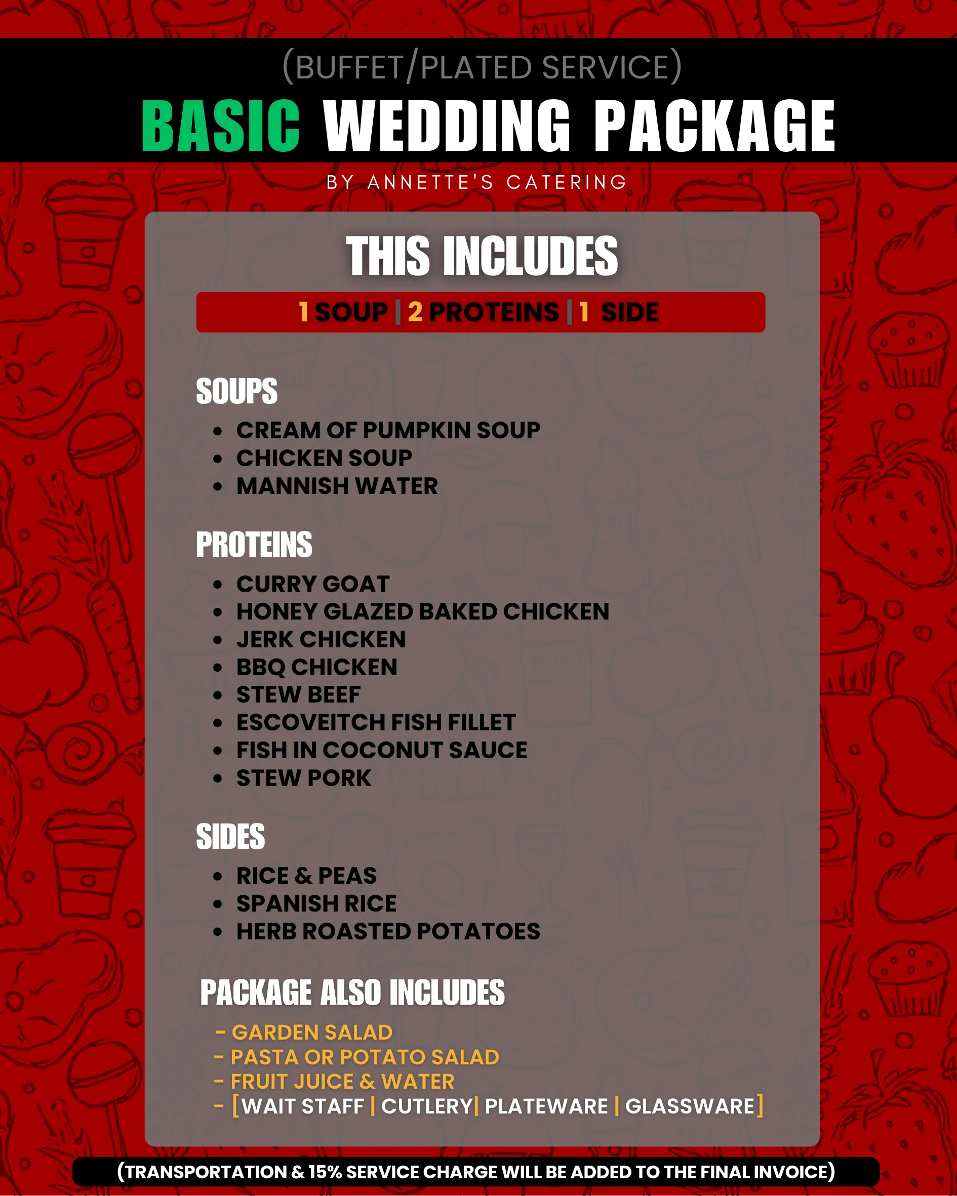 Basic - Wedding Package: