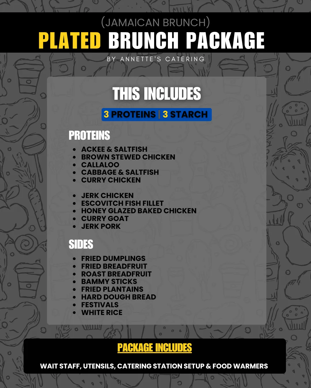Plated - Brunch Package: