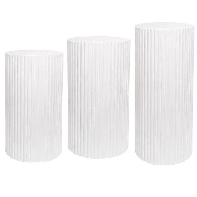 Rippled Plinth Set