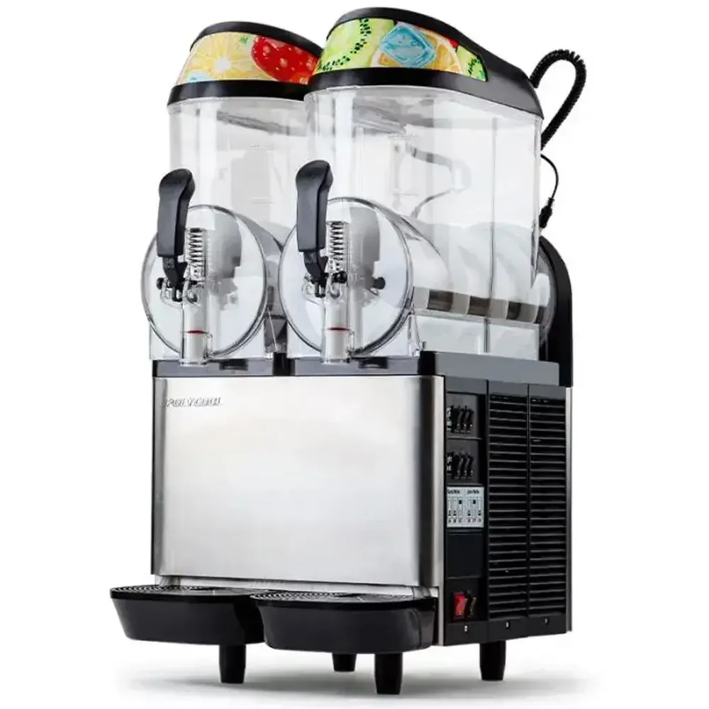 24L Double Tank Commercial Slush Machine