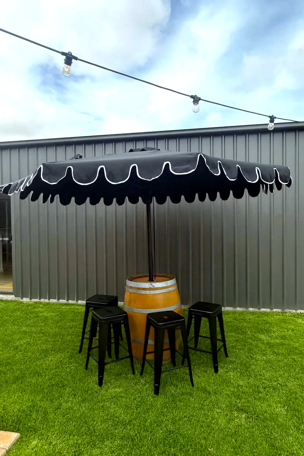 Premium Outdoor Wine Barrel Package  